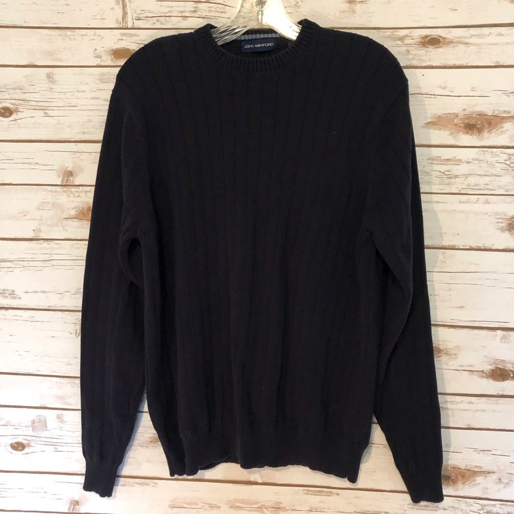 John Ashford Navy Blue Sweater Size M